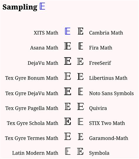 fonts - What is this symbol (E)? - TeX - LaTeX Stack Exchange