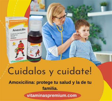 Amoxicilina Suspensión 100ml 2 pack: Tratamiento eficaz para infecciones bacterianas - Vitaminas ...