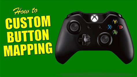 How To: Custom Button Mapping on the XBOX One Controller - YouTube