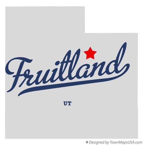 Map of Fruitland, UT, Utah