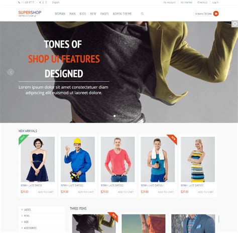 Free Ecommerce Template Html