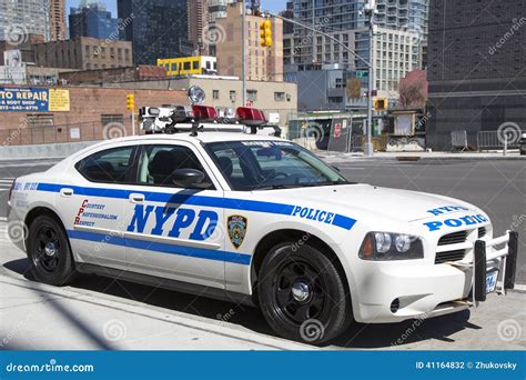 NYPD Highway Patrol Motorcycles Parked On The Coney Island Beach ...