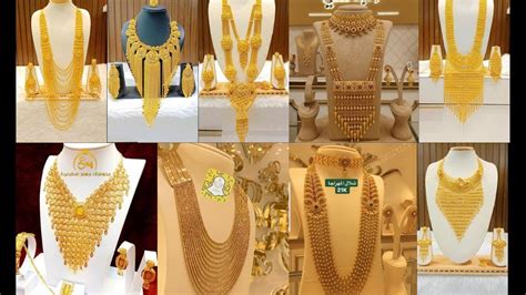 latest Dubai gold necklaces design 2023 pictures| Dubai gold necklace ...