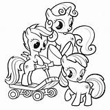 My Little Pony Coloring Pages PDF  Coloringfoldercom Cartoon sketch template