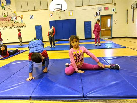 Gymnastics in PE | Brookfield Elementary School