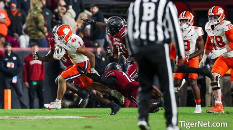 Clemson Football Photo of Will Shipley and South Carolina - TigerNet