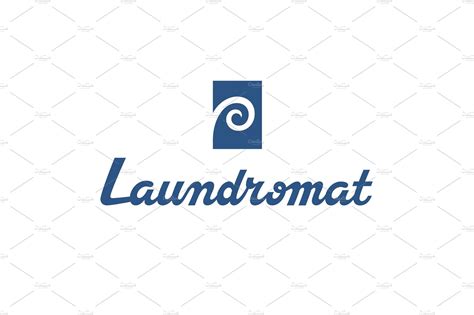 Laundromat logo design | Branding & Logo Templates ~ Creative Market