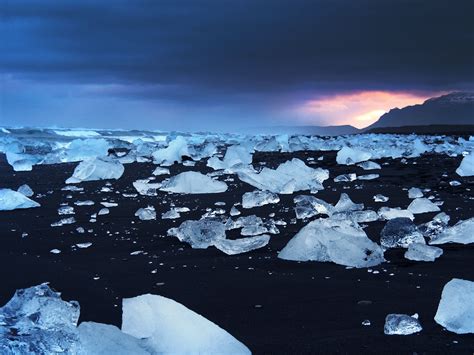 Diamond Beach, Iceland ©J. Bühler-Büchi | Diamond beach, Iceland travel, Diamond beach iceland