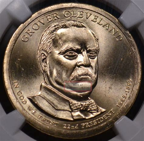 2012 P $1 Grover Cleveland 1st Term Ngc Ms66