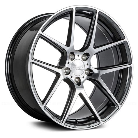 ACE ALLOY® AFF02 Wheels - Mica Gray with Machined Face Rims