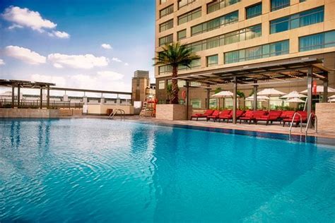 Gym and Pool at Swiss Hotel - Review of Swissotel Spa and Sports, Dubai, United Arab Emirates ...