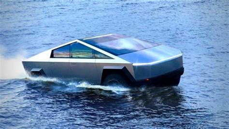 Tesla Cybertruck will cross rivers, lakes, and seas with waterproof ...