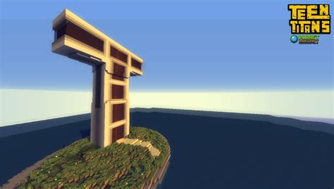 Teen Titans Tower! + DOWNLOAD Minecraft Map