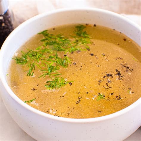 Instant Pot Chicken Stock (Bone Broth) - iFOODreal.com