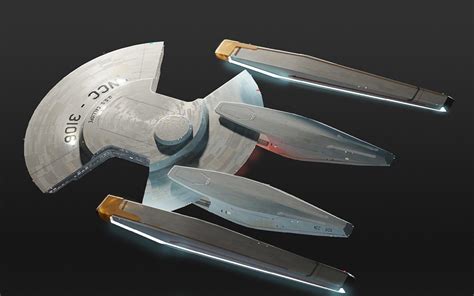 USS Calliope *background ship #2. Star Trek: Discovery. concept Art by Lee Fitzgerald : r ...