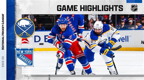 Sabres @ Rangers 4/10 | NHL Highlights 2023 - YouTube