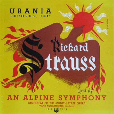 Richard Strauss - An Alpine Symphony - Opus 64 | Discogs