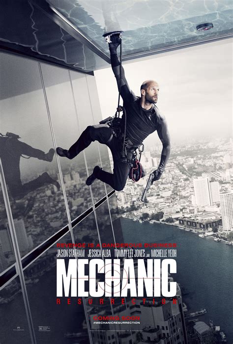 Exclusive Poster Debut For Jason Statham's Mechanic: Resurrection