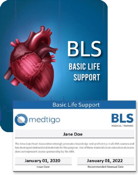 BLS Certification Online | Get your BLS Certification today | Medtigo