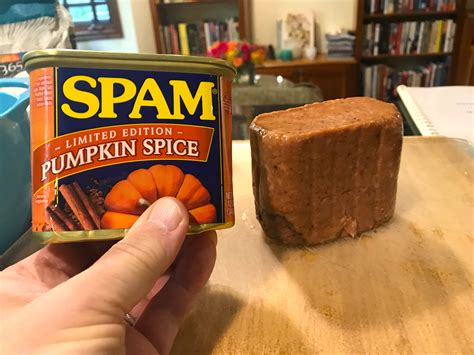 cooking with pumpkin spice spam – johnrieber