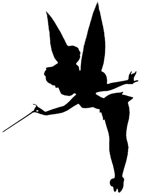 Tinkerbell Silhouette jpg | Disney silhouette art, Disney silhouettes, Disney silhouette