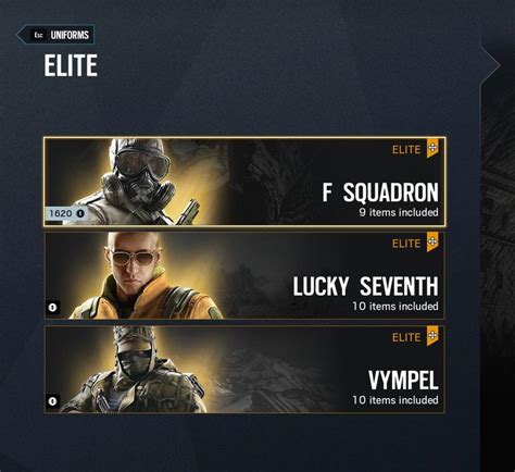 Valkyrie Elite skin not showing up in store : r/Rainbow6