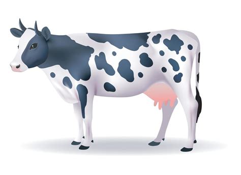 Dairy Cow Vector Art, Icons, and Graphics for Free Download