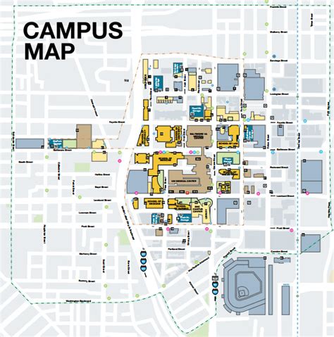 Ummc Campus Map