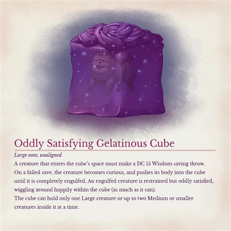 [OC] Here's an Oddly Satisfying Gelatinous Cube. : UnearthedArcana ...