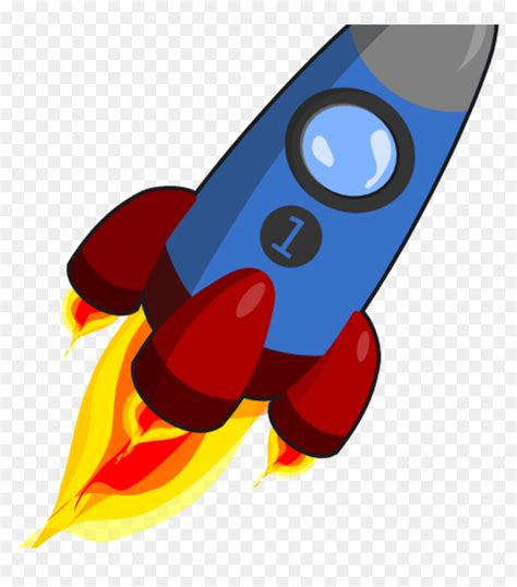 Retro Rocketship - Retro Clipart Illustration Stock Vector Image - Clip ...