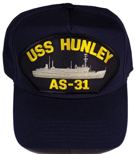 USS HUNLEY AS-31 HAT - Found per customer request! Ask Us! | Hats ...