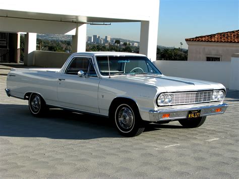 1964 Chevrolet El Camino 283 V8 Completely Restored California Black Plate Truck