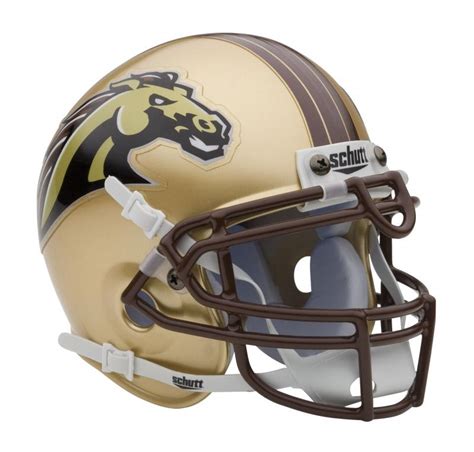 Western Michigan Broncos 2005-Present Mini Helmet by Schutt | Sports Memorabilia!