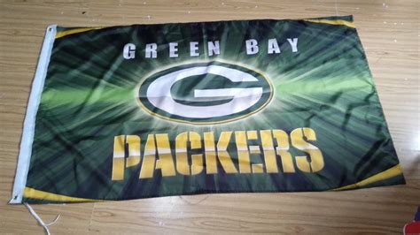 Green Bay Packers Flag 3ft x 5ft Polyester NFL Banner Flying Custom ...