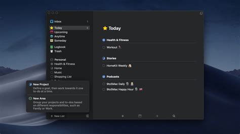 Things 3.7 updated for macOS Mojave, brings Dark Mode to El Capitan and ...