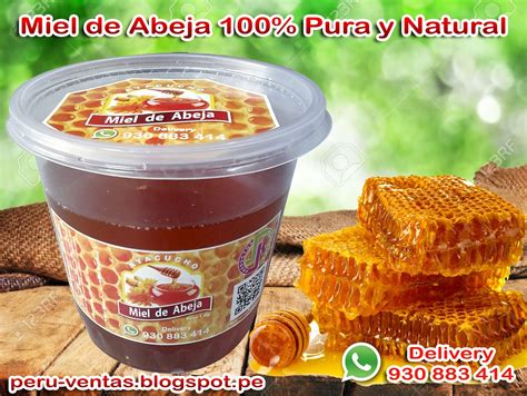 MIEL DE ABEJA 100% PURA Y NATURAL DE AYACUCHO - VENTAS EN LIMA PERÚ ...