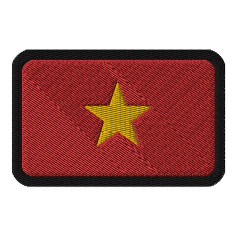 Flag Patches: Vietnam – Red Pawn Shop