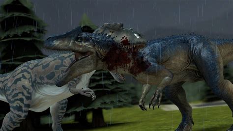 Albertosaurus Vs Allosaurus by TREX096 on DeviantArt