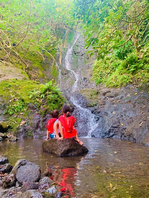 Hiking Likeke Falls Trail in Hawaii