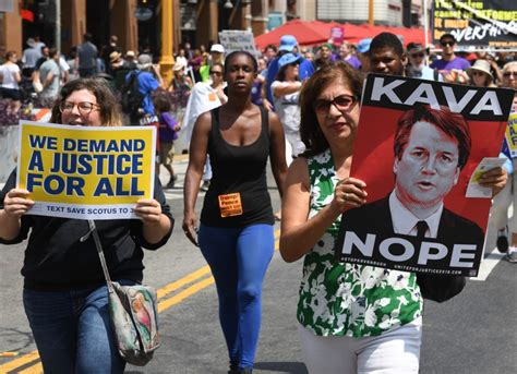 Photos: Left-Wing Activists Launch Brett Kavanaugh Protests Across the Country – CNM Newz