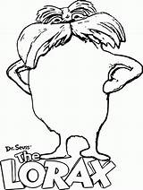 Lorax Coloring Pages Printable  Templates sketch template