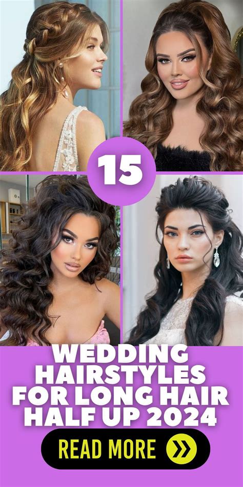Wedding Hairstyles for Long Hair Half Up 2024: South Indian Inspirations fo… | Mother of the ...