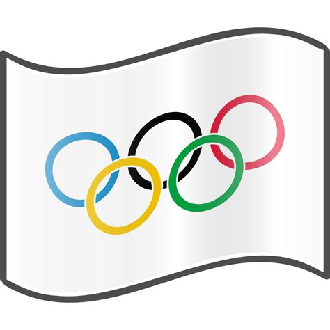 Olympic Flag PNG Clipart | PNG Mart