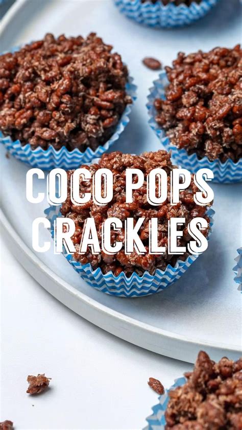 Coco Pops Crackles | Healthy treats recipes, Chocolate rice crispy ...