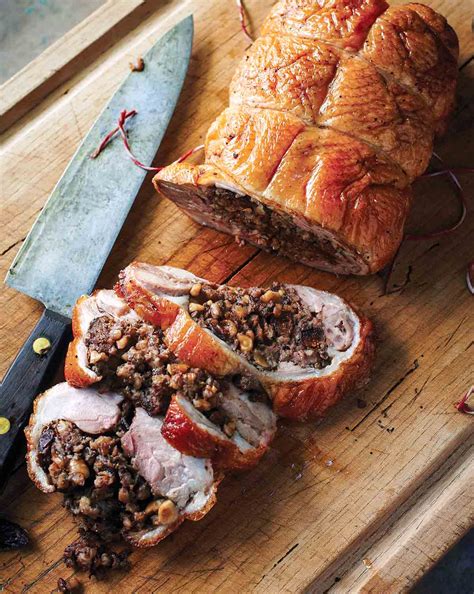 Roast Duck Recipe Stuffed with Figs | Leite's Culinaria