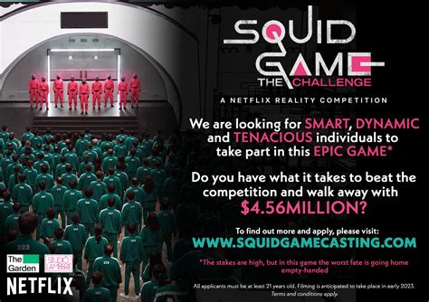 Tryout for Netflix “Squid Game: The Challenge”