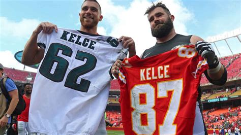 Jason, Travis Kelce to Become First Set of Brothers to Play Each Other in Super Bowl