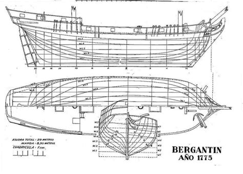 Brigantine 1775 ship model plans Best Ship Models