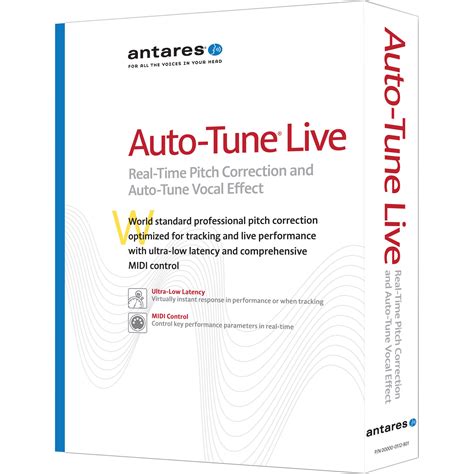 Antares Audio Technologies Auto-Tune Live Pitch Correcti 28001