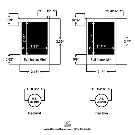 Fujifilm Instax Photo Size (Mini vs. Square vs. Wide) — EVERYTHING ...